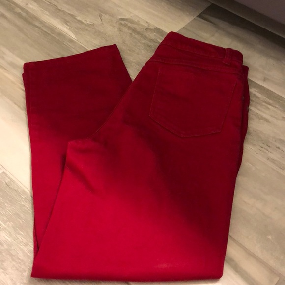 Women's Red High Rise Jeans Size 8P Style & Co. O - Picture 2 of 8